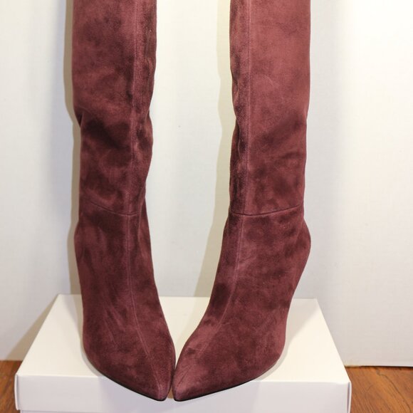 Nine West Women's Burgundy and Brown Boots - Picture 1 of 3